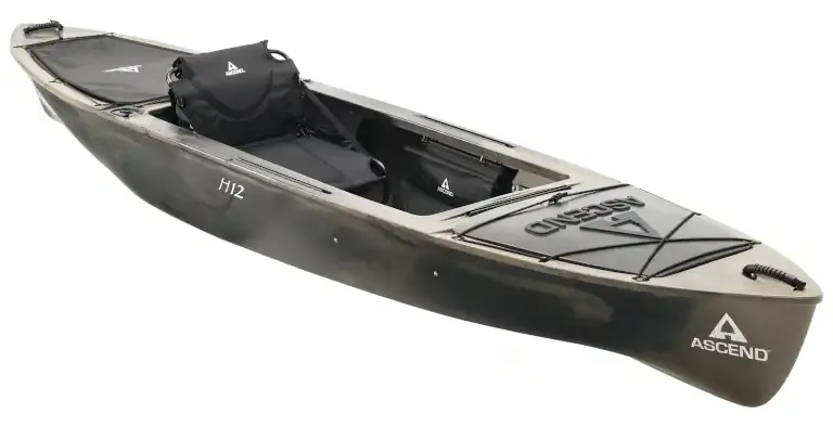 Ascend H12 Hybrid style duck hunting kayak