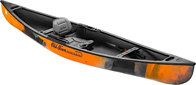 Old Town Discovery 119 hunting kayak product photo on white background