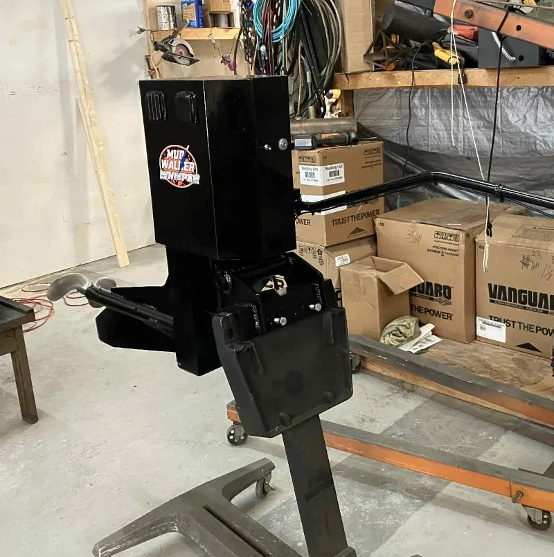 Electric mud motor surface drive with cover on.